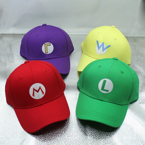 Super Odyssey Cosplay Hat Luigi Bros Baseball Caps