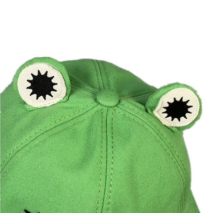 Froggy Bucket Hat Cap Cute Outdoor Sun Hat