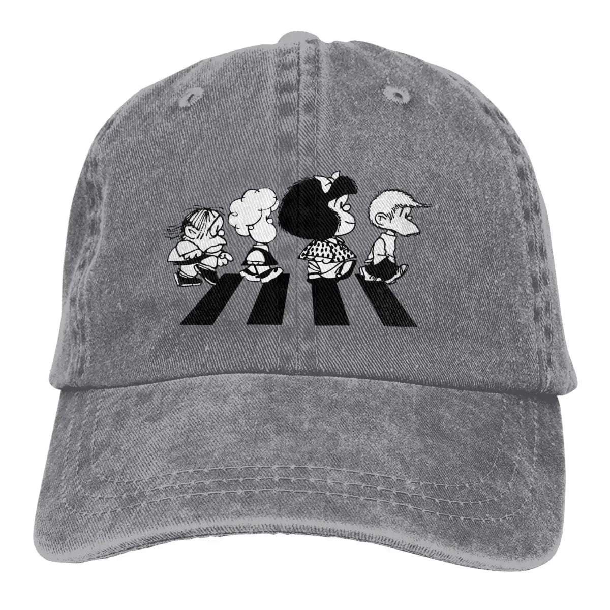 Her Friends Baseball Caps Peaked Cap Mafalda Cartoon Sun Shade Hats