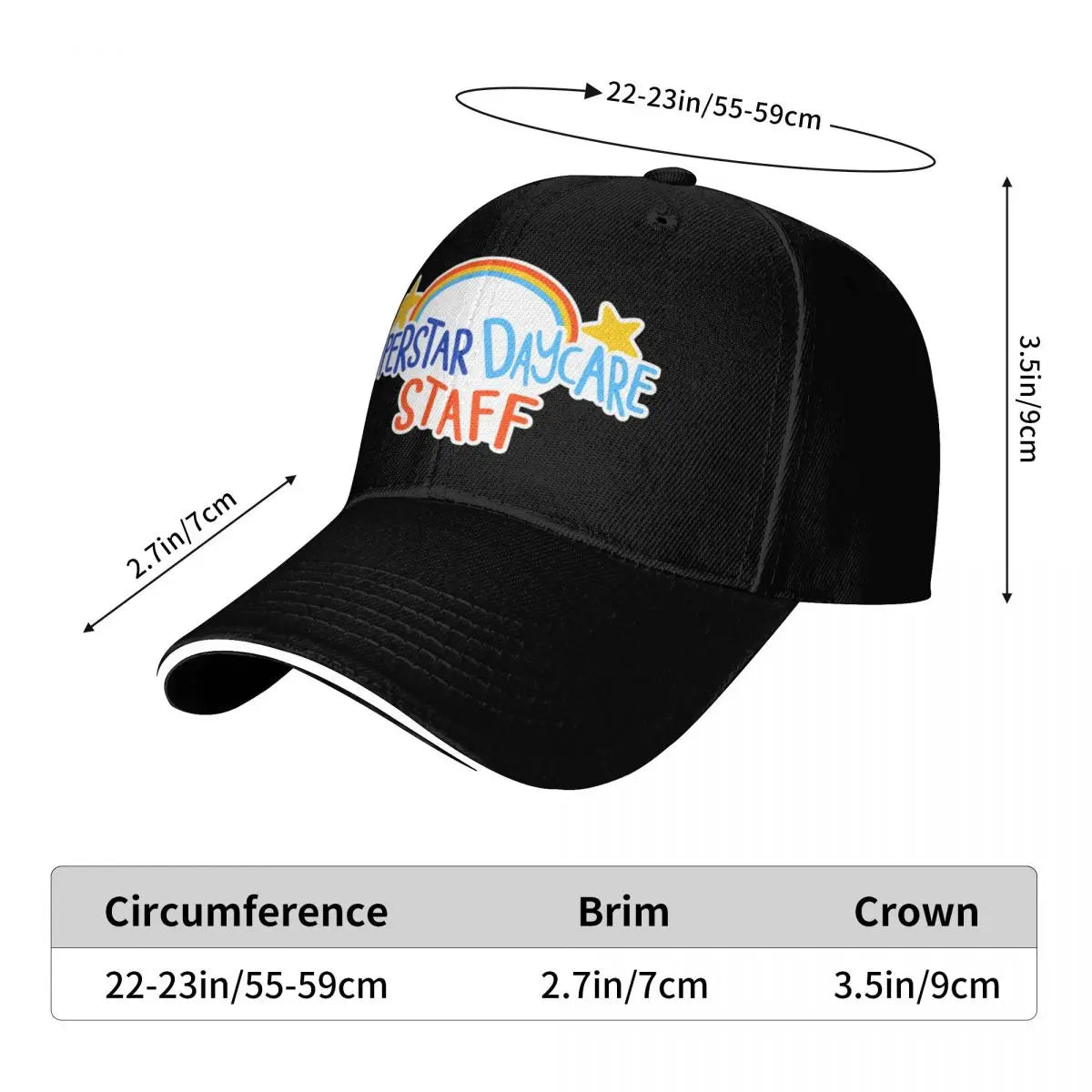 Superstar Daycare Staff Baseball Cap