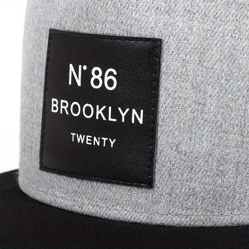 Men Women BROOKLYN Baseball Cotton Adjustable Snapback Hat