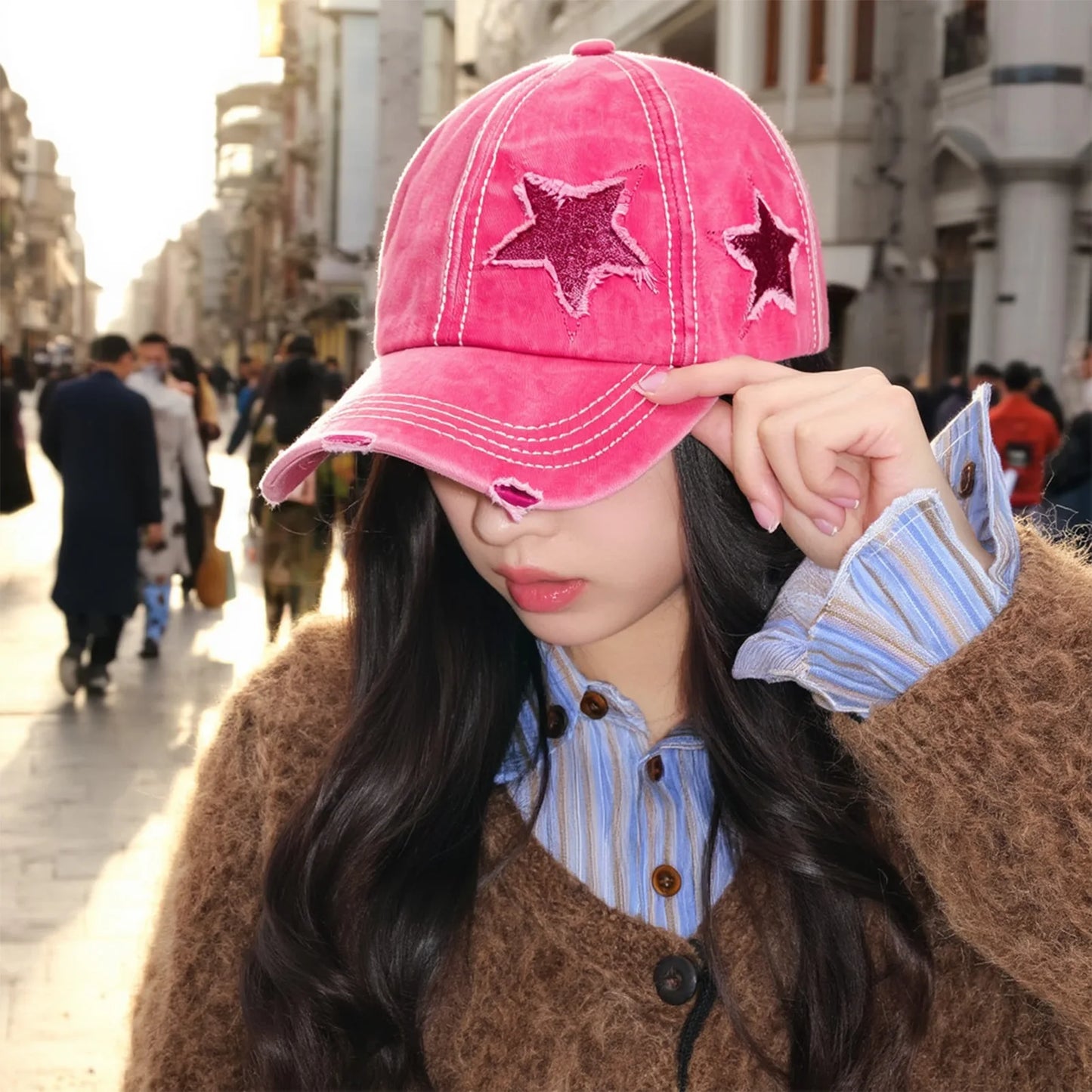 Unisex Outdoor Baseball Caps Breathable Summer Sun Shade Duck Tongue Caps