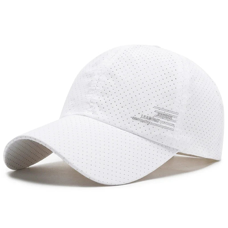 Quick Dry Mesh Baseball Cap For Men