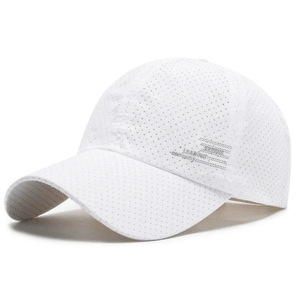 Quick Dry Mesh Baseball Cap For Men