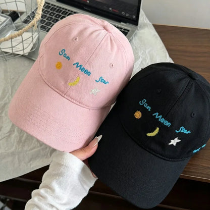 Baseball Cap Cute Letter ''Sam Meen Star''
