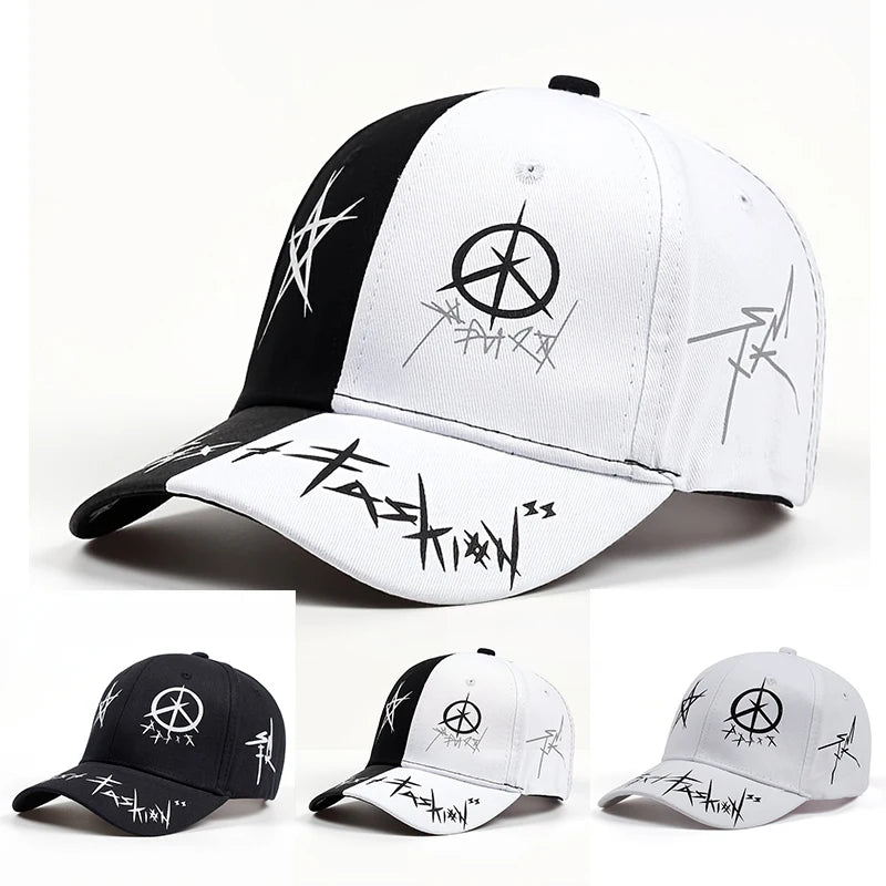 Unisex Letter Pattern Printing Baseball Caps Spring Autumn