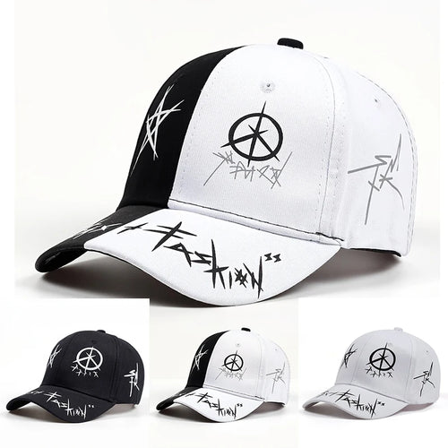 Unisex Letter Pattern Printing Baseball Caps Spring Autumn