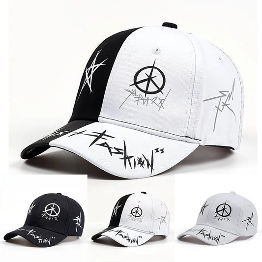 Unisex Letter Pattern Printing Baseball Caps Spring Autumn