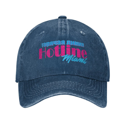Hotline Miami Trucker Hats Outfits For Men Women Baseball Caps