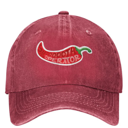 Smooth Operator- Denim Baseball Cap Carlos Sainz Running Hippie Hip Hop Hats Summer