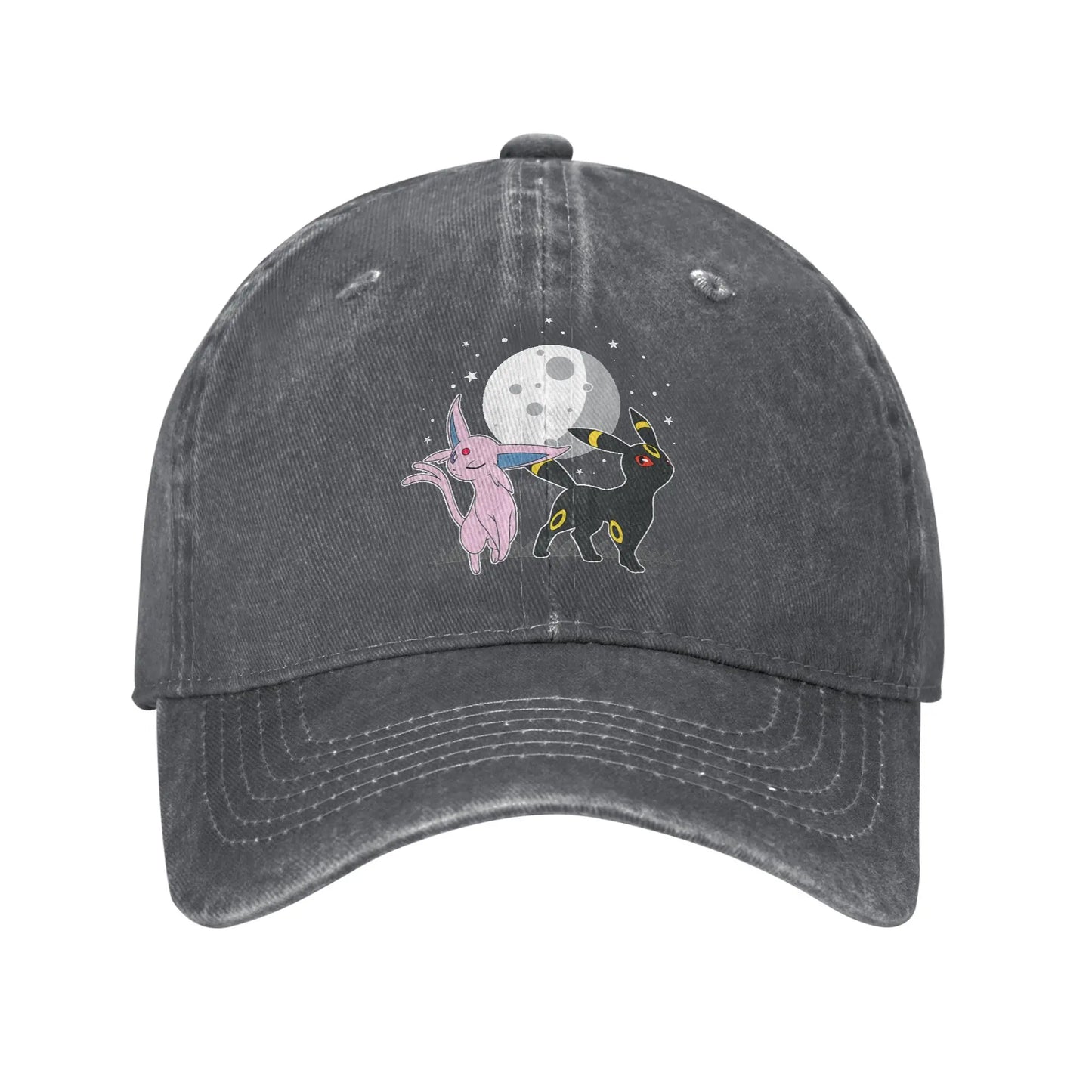Pokemon Celestial Espeon And Umbreon Summer Baseball Hat