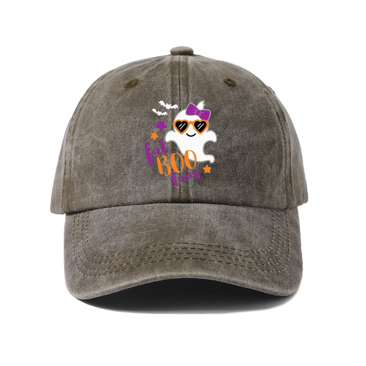 Cowboy Ghost Boo Graphic Baseball Cap