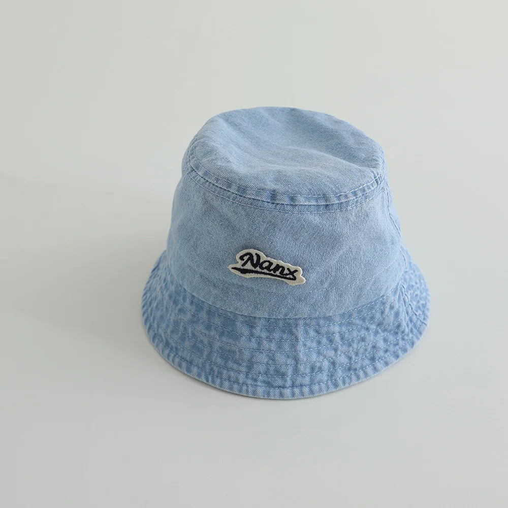 Summer Autumn Cowboy Baby Bucket Hat Soft Summer Baby Boys Girls
