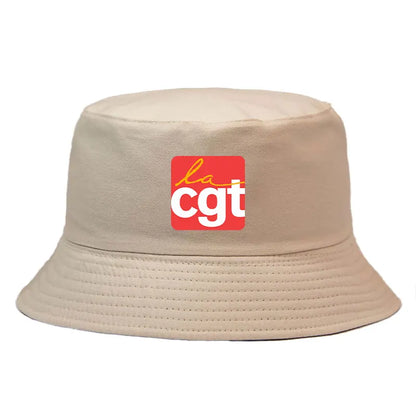 France CGT Reversible Bucket Hats Girl Boy Cotton Summer Hat Men Women