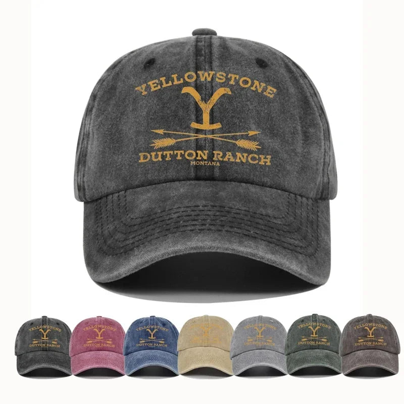 YELLOWSTONE Dutton Ranch Baseball Cap For Men Women
