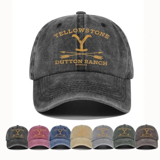 YELLOWSTONE Dutton Ranch Baseball Cap For Men Women
