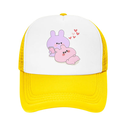 Asamimichaans Chilling with Blue Baseball Cap
