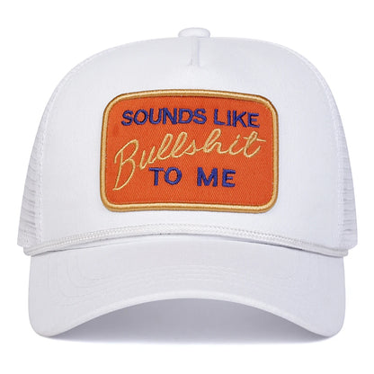 Unisex Letter Embroidery Baseball Net Caps