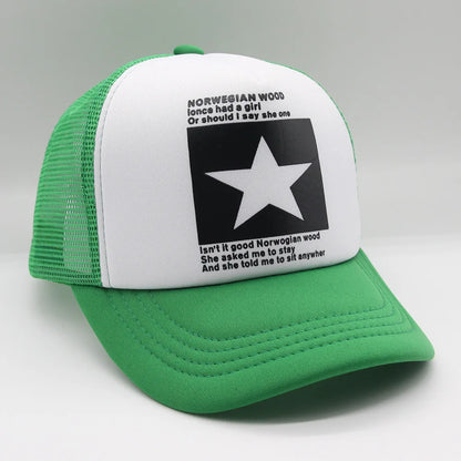 Fashion Letter Embroidery Baseball Cap For Men Women