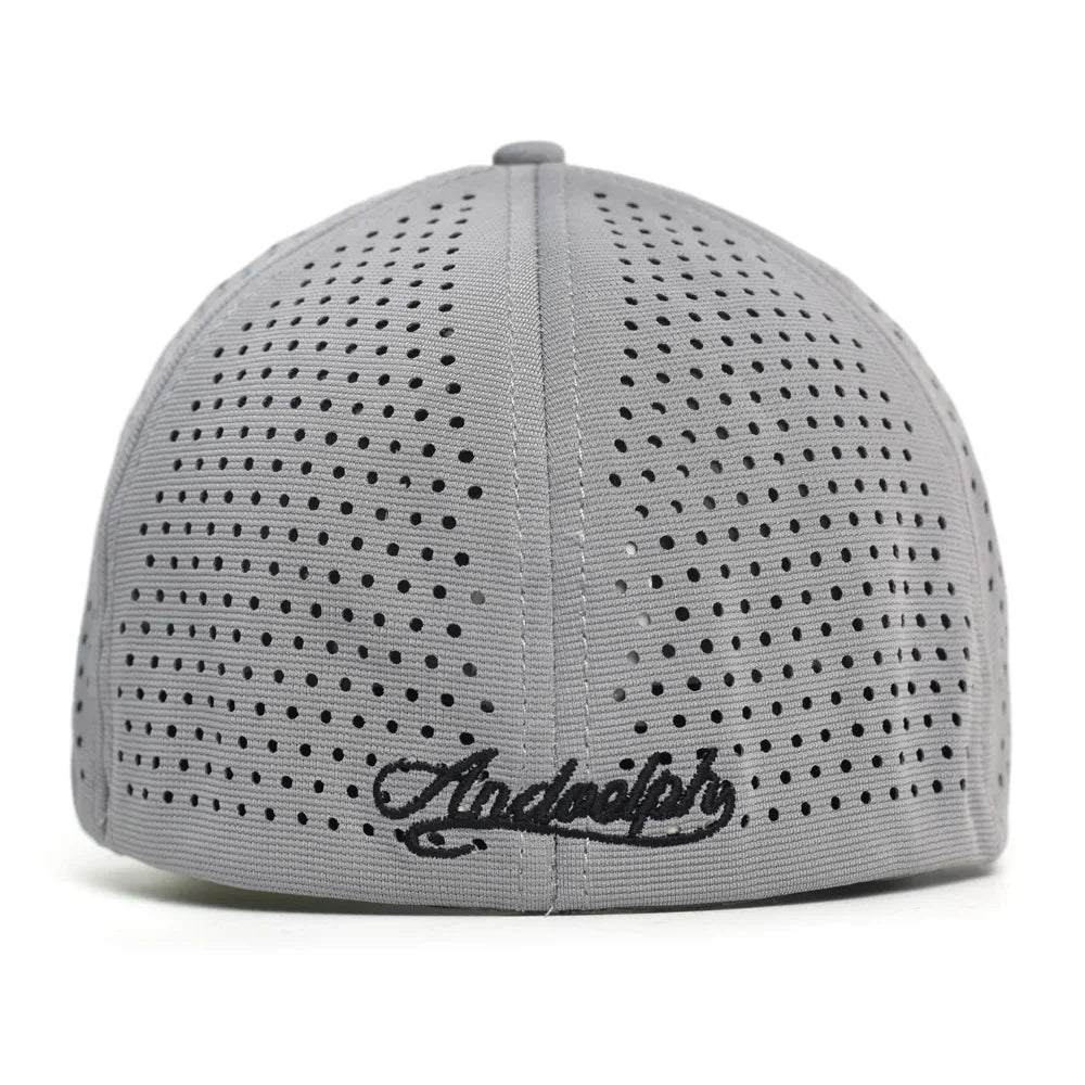 Mesh Short Brim Back Closed Baseball Cap