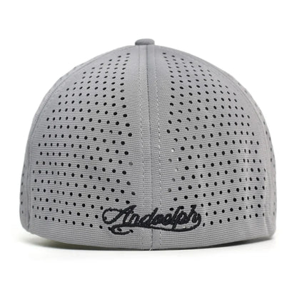 Mesh Short Brim Back Closed Baseball Cap
