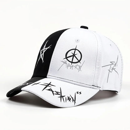Unisex Letter Pattern Printing Baseball Caps Spring Autumn