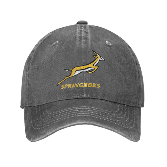 Springbok Washed Denim Cap Casual Baseball Caps