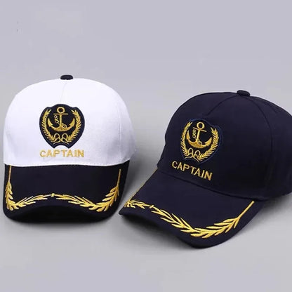 Hot Sale Adult Yacht Military Cap Sailor Captain Costume Baseball Hat