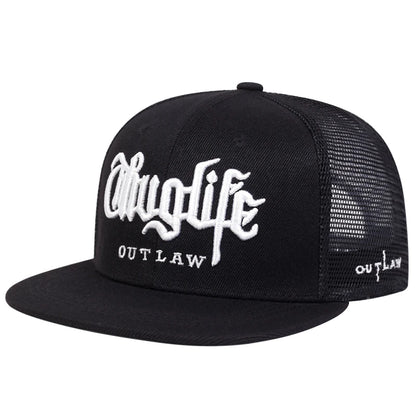 2025 Fashion Fastball CAP Thug Life Embroidery Hip Hop Baseball Cap Snapback Hat
