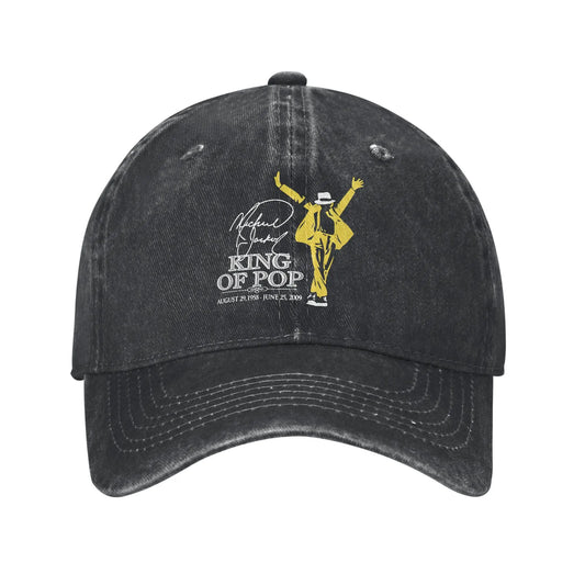 The King of Pop MJ M- Casual Baseball Cap
