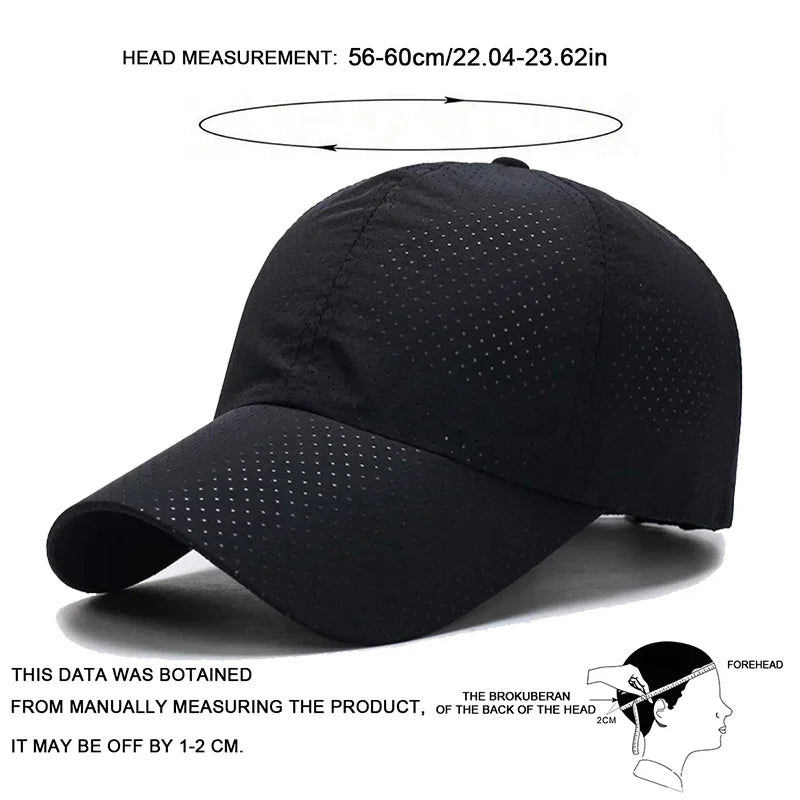 Unisex Breathable Cave Snapback Baseball Caps Sunscreen Hat Sports Cap