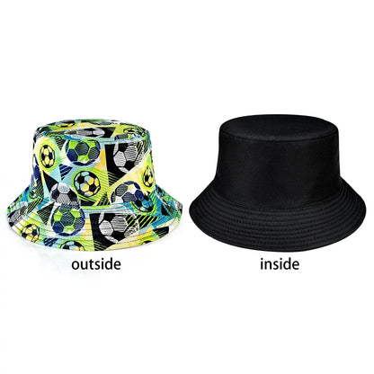 Nostalgic Classic Cartoon Football Bucket Hat
