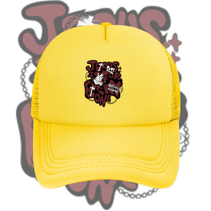 Jesus For Everyone Brand Name Crown Cross Dove Baseball Cap