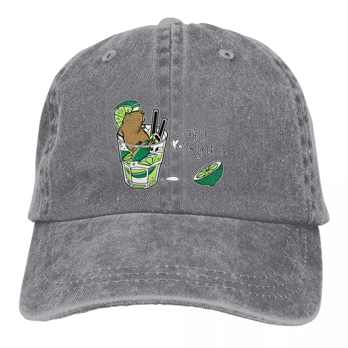 Cabybara Caipirinha Baseball Caps Peaked Cap Capybara