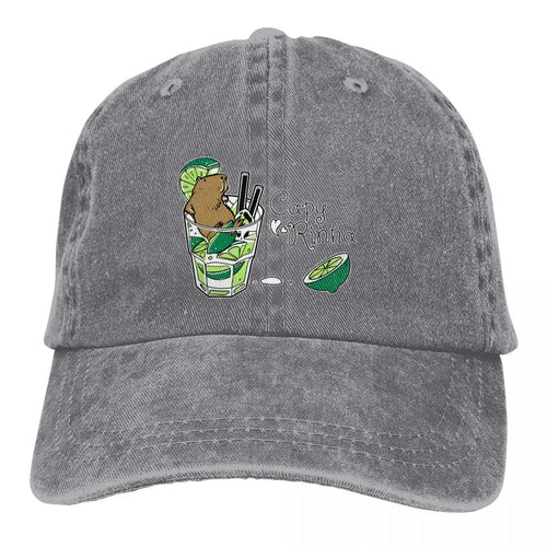 Cabybara Caipirinha Baseball Caps Peaked Cap Capybara