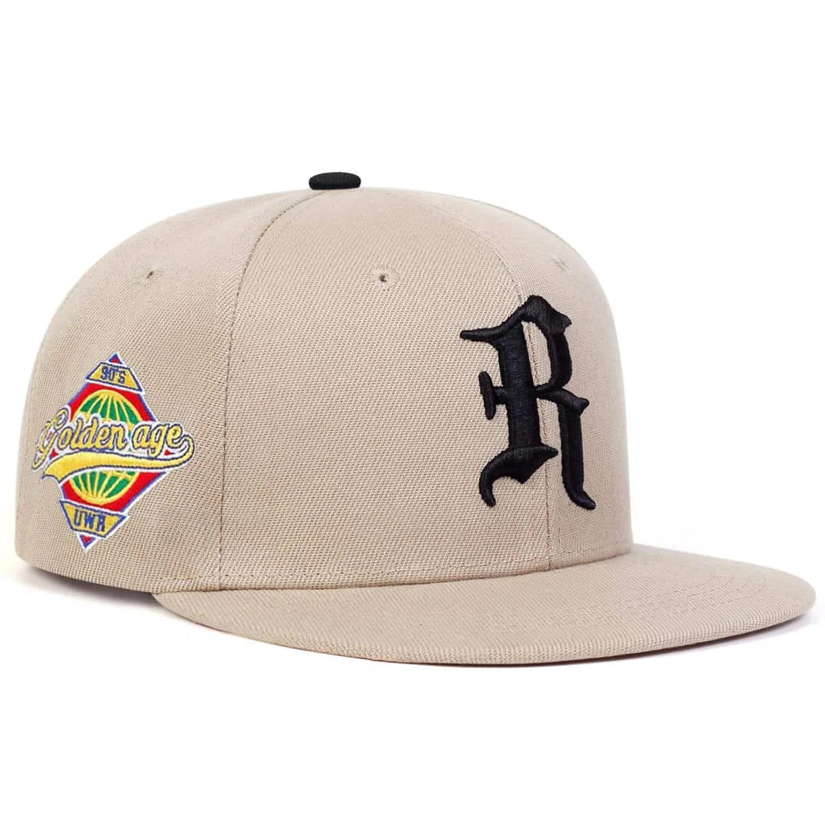 Gothic Letter R Embroidery Hip-hop Hats Snapback Caps Baseball Caps Sunscreen Hat