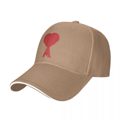 Love Printing Baseball Hat Cap Female Cap For Men Summer