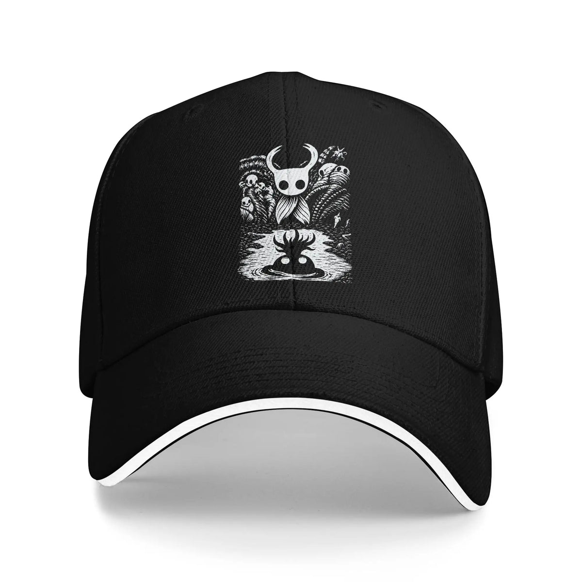 Hollow Knight Party Baseball Cap Hip Hop Game Ghost Skull