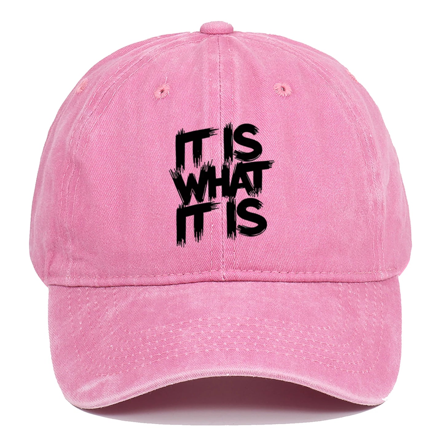 Black Letter Printed Baseball Caps For Men And Women