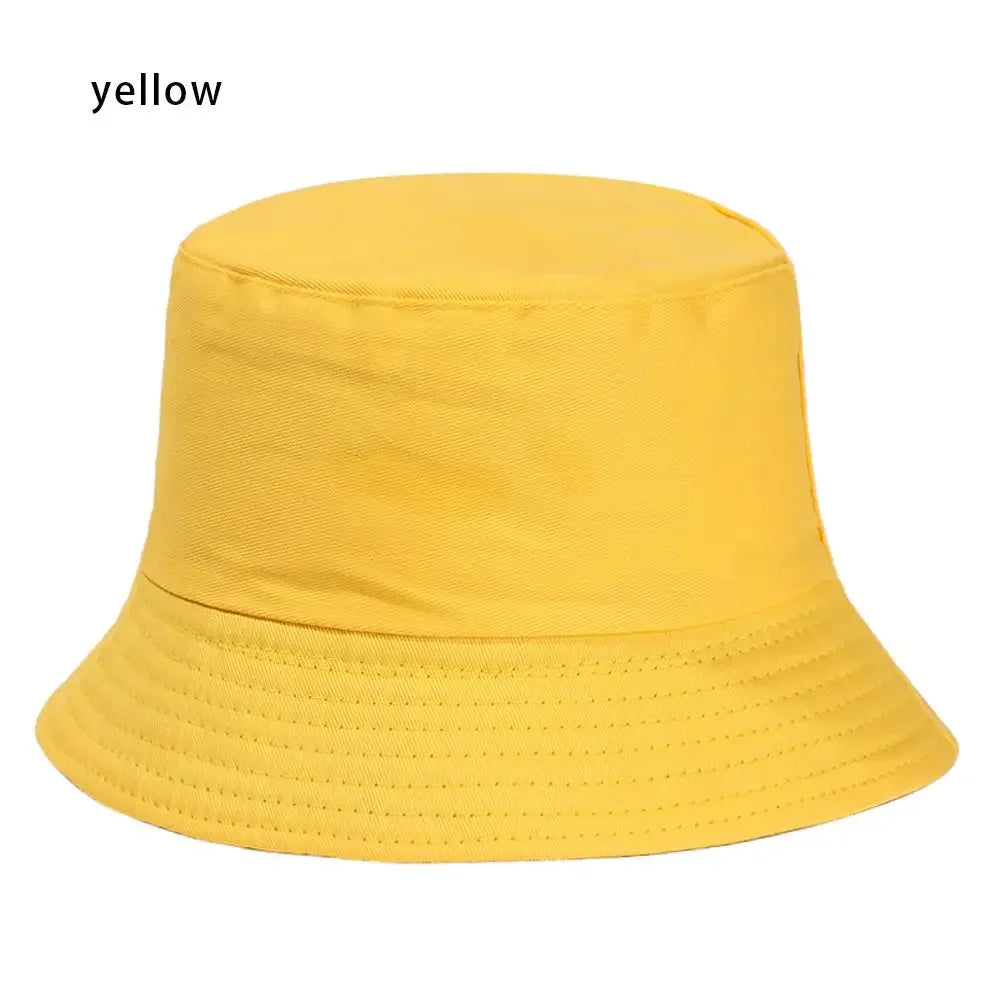 Spring Summer Panama Hat Anti-UV Foldable Bucket Hat Fisherman Cap