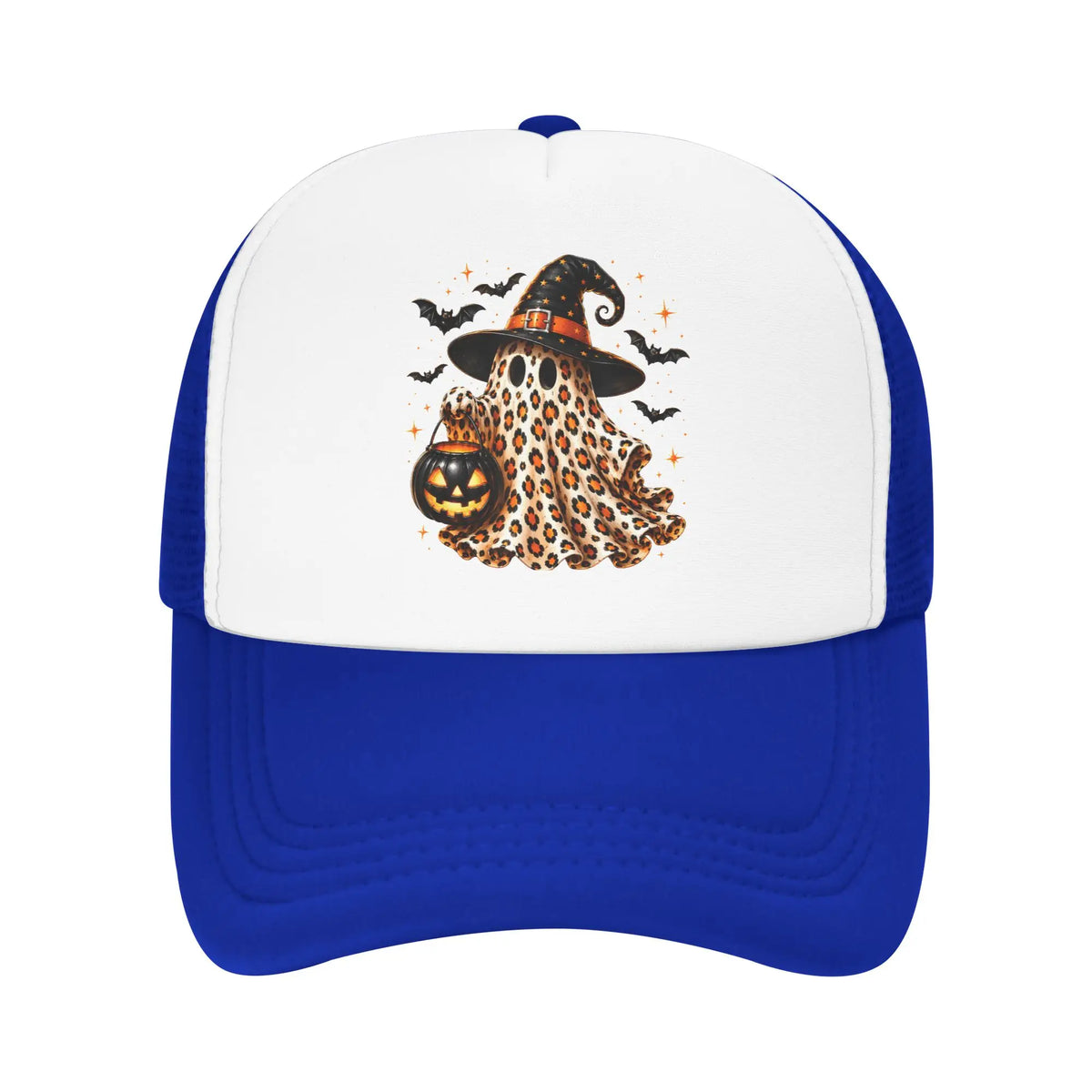 Leopard Ghost  Mesh Baseball Cap