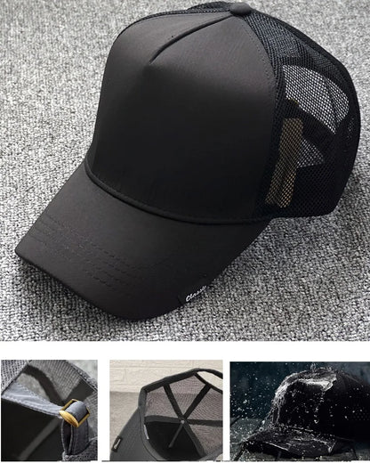 Big Head Plus Size Summer Mesh Baseball Cap