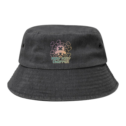 One Piece Chopper Jolly Roger Bucket Hat