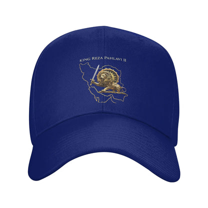 King Reza Pahlavi Iran Casual Baseball Cap