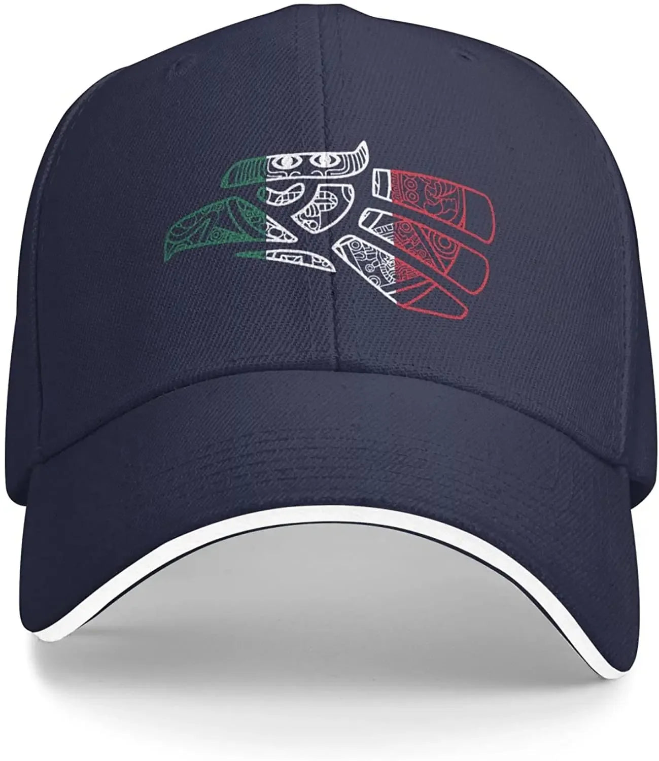 Mexico Aztec Calendar Eagle Fashion Cool Dad Hat Baseball Cap