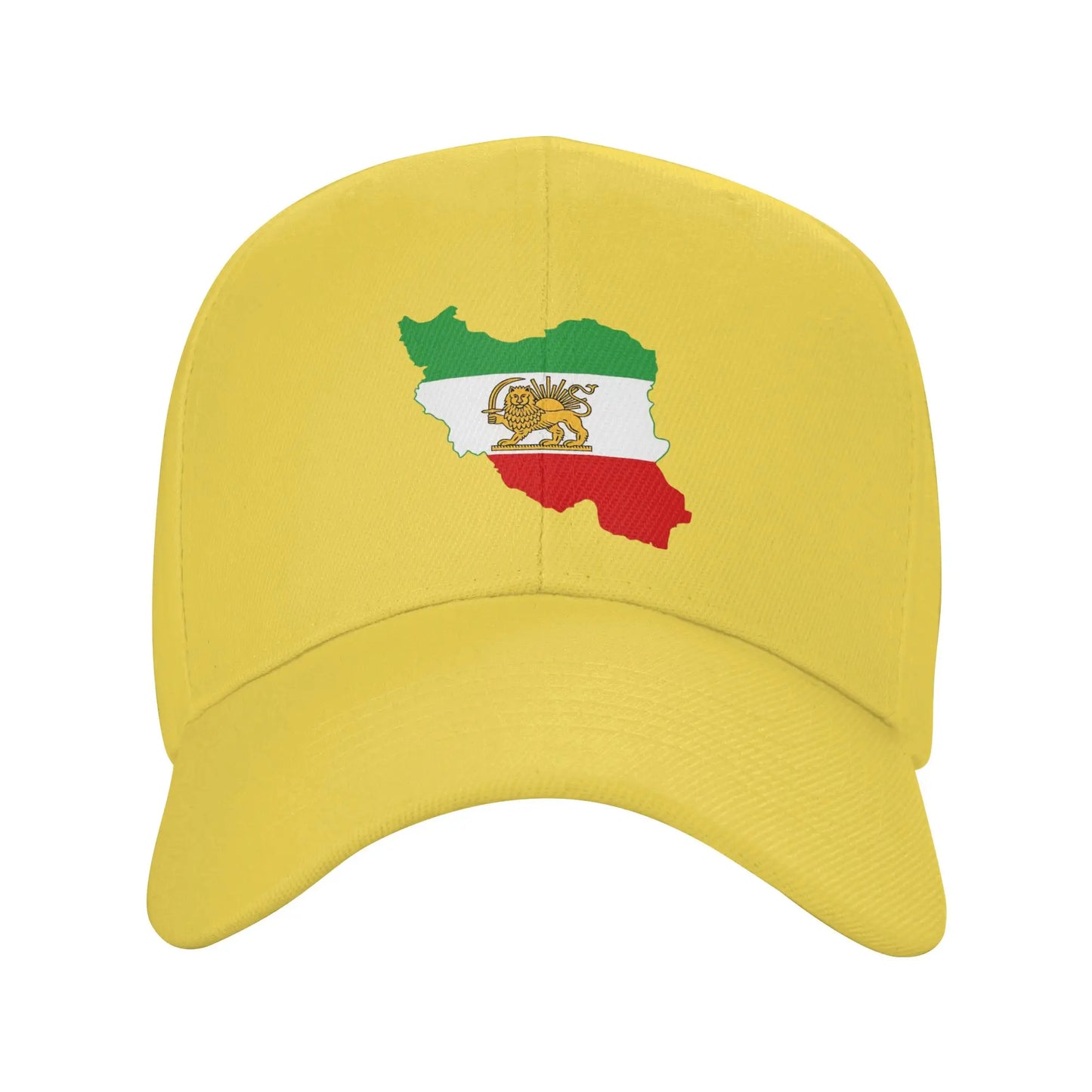 Flag Map Of Iran Iranian Flag Baseball Cap