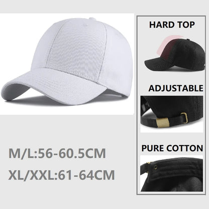 Big Head Plus Size Summer Mesh Baseball Cap
