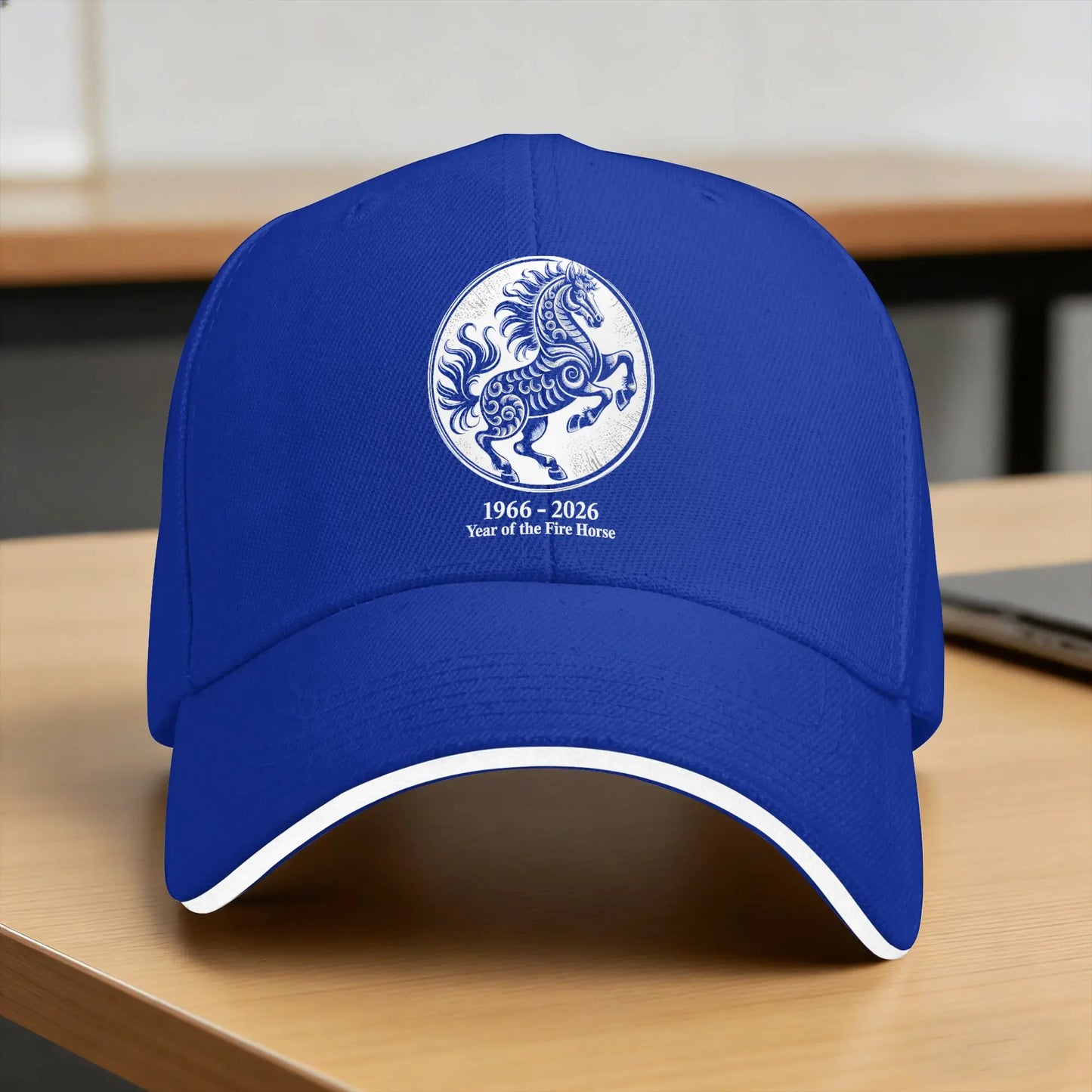 1966 2026 Year of The Fire Horse Zodiac Birth Horoscope Baseball Cap