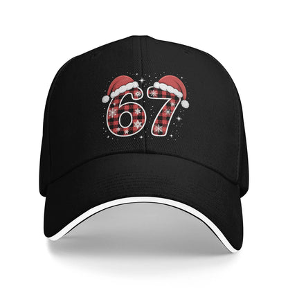 67 Six Seven 6-7 Baseball Cap Popular Steal Brainrot Gaming Meme