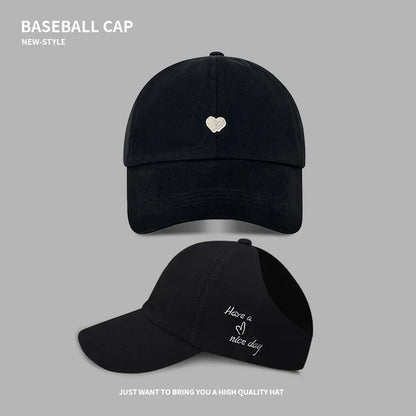 Summer Baseball Cap Breathable Women High Ponytail